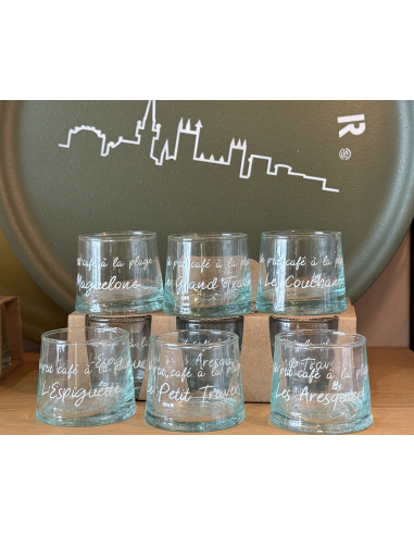 6 VERRES A CAFE BELDI PLAGES MONTPELLIER - SOPHIE JANIERE