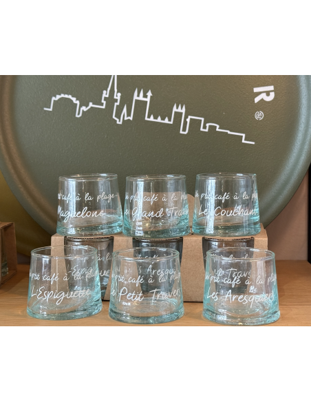 6 VERRES A CAFE BELDI PLAGES MONTPELLIER - SOPHIE JANIERE