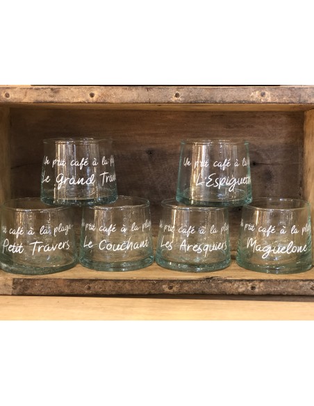 6 VERRES A CAFE BELDI PLAGES MONTPELLIER - SOPHIE JANIERE