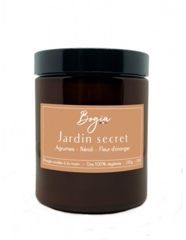 BOUGIE PARFUMEE ESSENTIELLE 150G - BOGIA