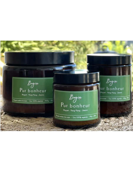 BOUGIE PARFUMEE ESSENTIELLE 150G - BOGIA