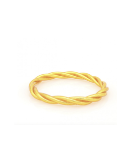 JONC BOUDDHISTE TORSADÉ DORÉ - CHERIE SHERIFF 2