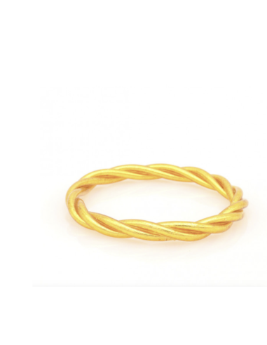 JONC BOUDDHISTE TORSADÉ DORÉ - CHERIE SHERIFF