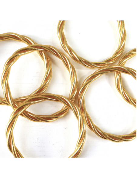 JONC BOUDDHISTE TORSADÉ DORÉ - CHERIE SHERIFF