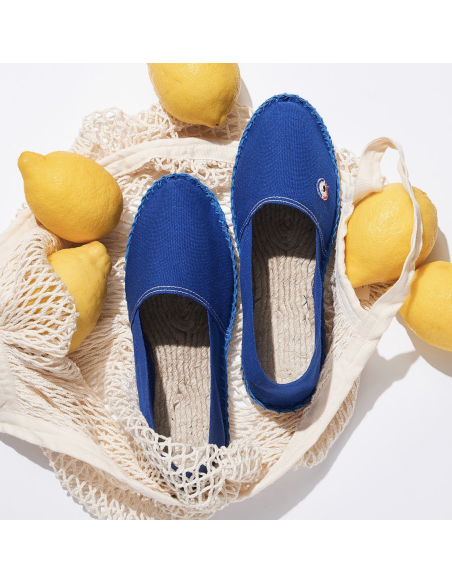ESPADRILLES BLEU - LA PANTOUFLE A PEPERE