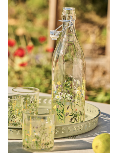 BOUTEILLE MOTIFS FLEURS - IB LAURSEN