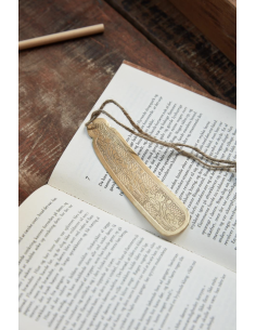 MARQUE-PAGE EN LAITON GAUFRÉ- IB LAURSEN 2