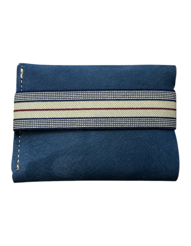 PORTE CARTES CUIR ELASTIQUE HOMME - BANDIT MANCHOT