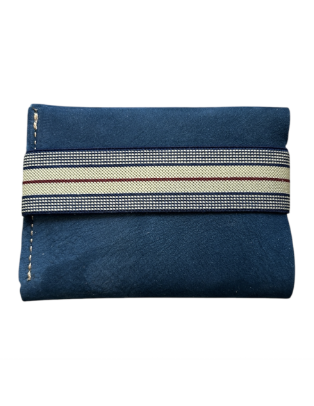 PORTE CARTES CUIR ELASTIQUE HOMME - BANDIT MANCHOT