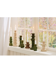 BOUGEOIR MILAN EN CÉRAMIQUE - IBLAURSEN