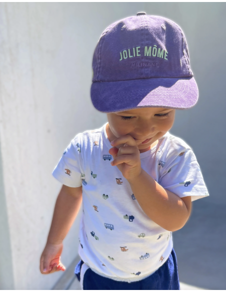 CASQUETTE DELAVÉE ENFANT - MILINANE