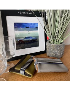 SIAMOISE EN CUIR HOMME - BANDIT MANCHOT