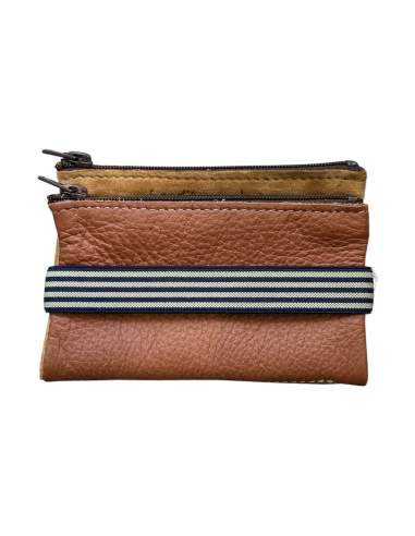 SIAMOISE EN CUIR HOMME - BANDIT MANCHOT