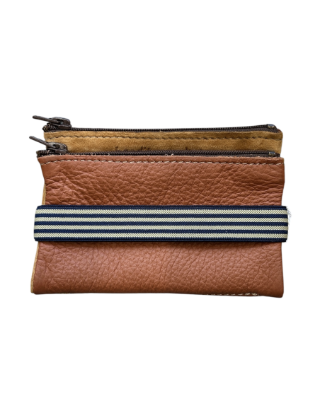 SIAMOISE EN CUIR HOMME - BANDIT MANCHOT