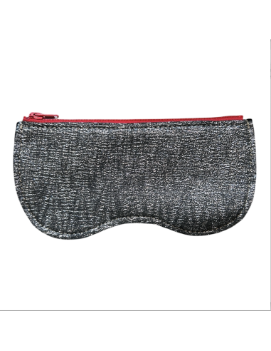 ETUI A LUNETTES ZIPPE EN CUIR - BANDIT MANCHOT 