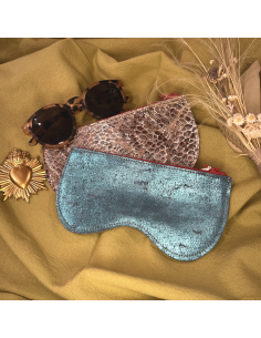 ETUI A LUNETTES XL EN CUIR - BANDIT MANCHOT  2