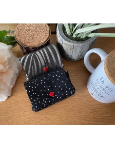 PORTE MONNAIE EN CUIR - BANDIT MANCHOT