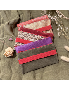 DOUBLE TROUSSE EN CUIR - MOYEN MODELE - BANDIT MANCHOT