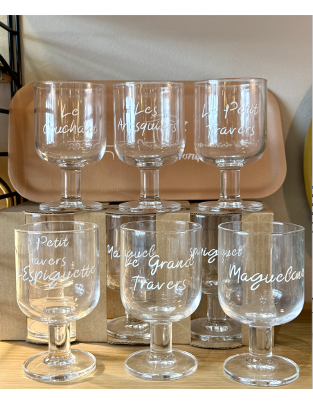 6 VERRES A PIED PLAGES - SOPHIE JANIERE