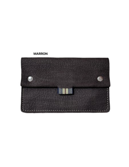 PORTE CARTES A PRESSION GM - BANDIT MANCHOT