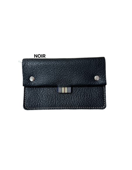 PORTE CARTES A PRESSION GM - BANDIT MANCHOT