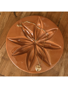 COLLIER CHAINE COEUR - LES FILLES DE COEUR