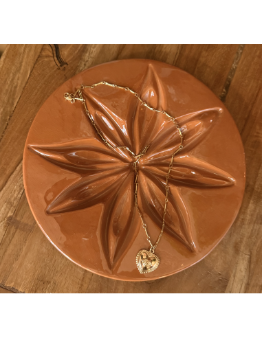 COLLIER CHAINE COEUR - LES FILLES DE COEUR