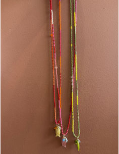 SAUTOIR PERLES DE MIYUKI - LES FILLES DE COEUR 