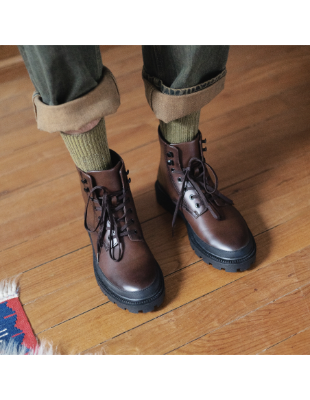 CHAUSSETTES DUST STAR EN SOIE ET LAINE - KLUE