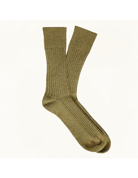 CHAUSSETTES DUST STAR EN SOIE ET LAINE - KLUE