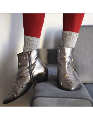 CHAUSSETTES DUST STAR EN SOIE ET LAINE - KLUE