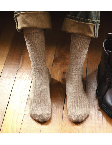 CHAUSSETTES DUST STAR EN SOIE ET LAINE - KLUE