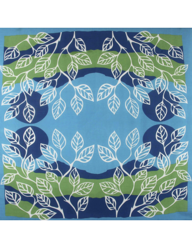 FOULARD COTON BIO 100X100 CM - LES BELLES VAGABONDES 