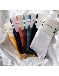 CHAUSSETTES TENNIS EN COTON BIO  - KLUE
