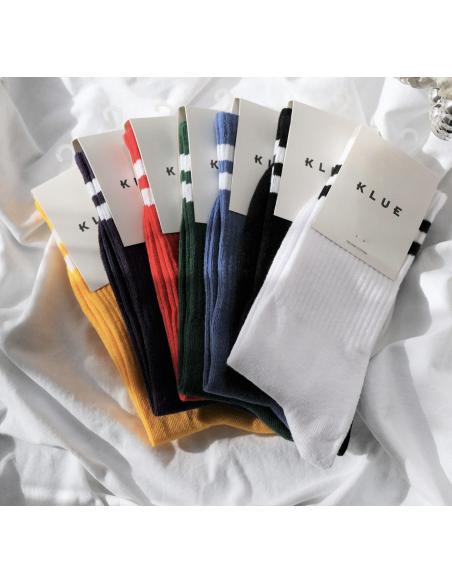 CHAUSSETTES TENNIS EN COTON BIO  - KLUE
