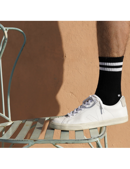 CHAUSSETTES TENNIS EN COTON BIO  - KLUE