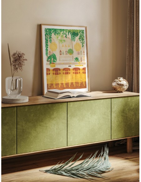 ILLUSTRATION AQUARELLE 50X70 CM - ALL THE WAYS TO SAY