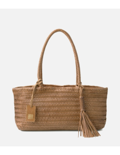 SAC BAGUETTE EN CUIR PERKINS - BIBA 2