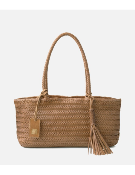 SAC BAGUETTE EN CUIR PERKINS - BIBA