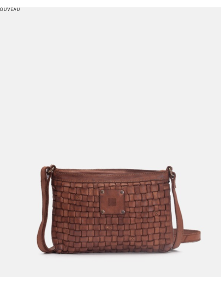 SAC CROISÉ EN CUIR KANSAS - BIBA