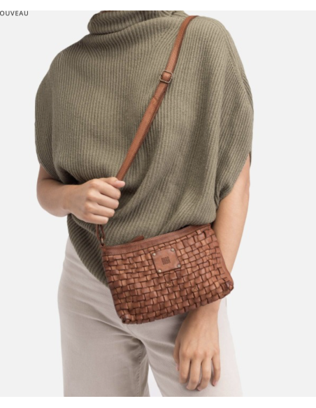 SAC CROISÉ EN CUIR KANSAS - BIBA