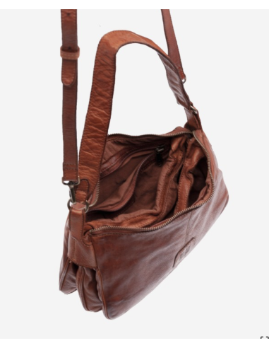 SAC À BANDOULIÈRE EN CUIR BOSTON - BIBA