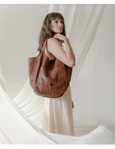 SAC À BANDOULIÈRE EN CUIR HOMER - BIBA
