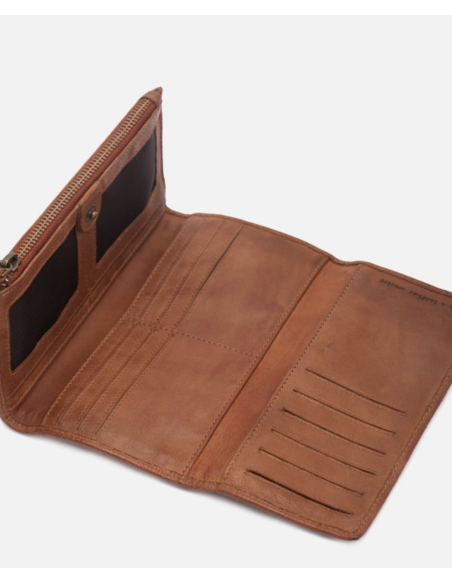 PORTEFEUILLE EN CUIR PORTLAND - BIBA