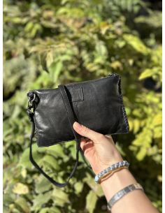 MINI SAC OU PORTEFEUILLE EN CUIR WINONA - BIBA