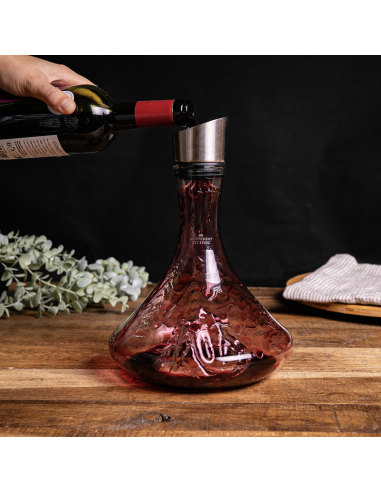 CARAFE A DECANTER TOPOGRAPHIC - ALASKAN MAKER 