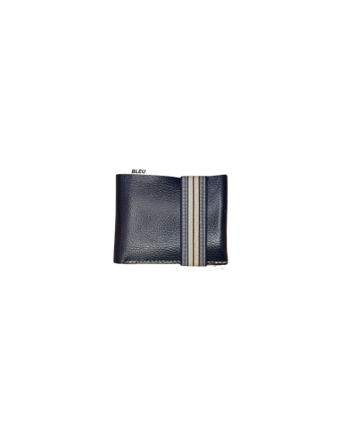 PORTEFEUILLE EN CUIR HOMME AVEC POCHE CENTRALE - BANDIT MANCHOT