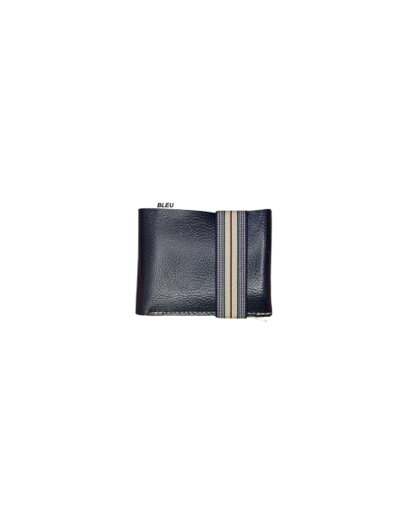 PORTEFEUILLE EN CUIR HOMME AVEC POCHE CENTRALE - BANDIT MANCHOT