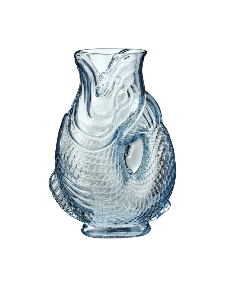 VASE EN VERRE FORME POISSON - IB LAURSEN 