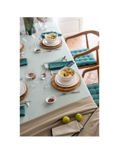 LOT DE 2 SERVIETTES DE TABLE GRACE - VIVARAISE